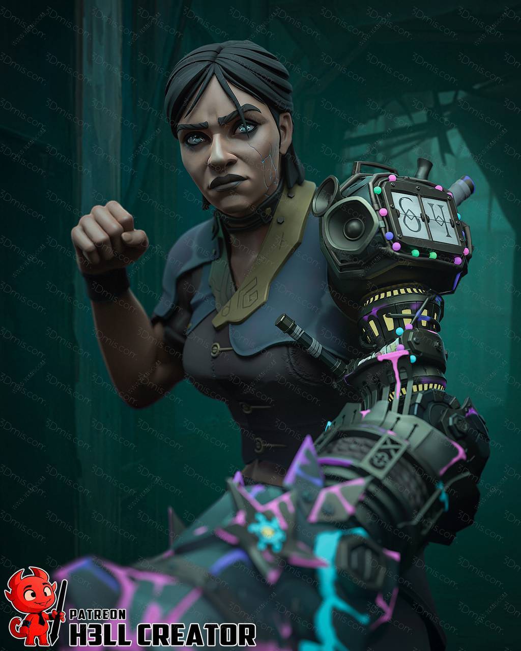 H3LL 英雄联盟 塞薇卡