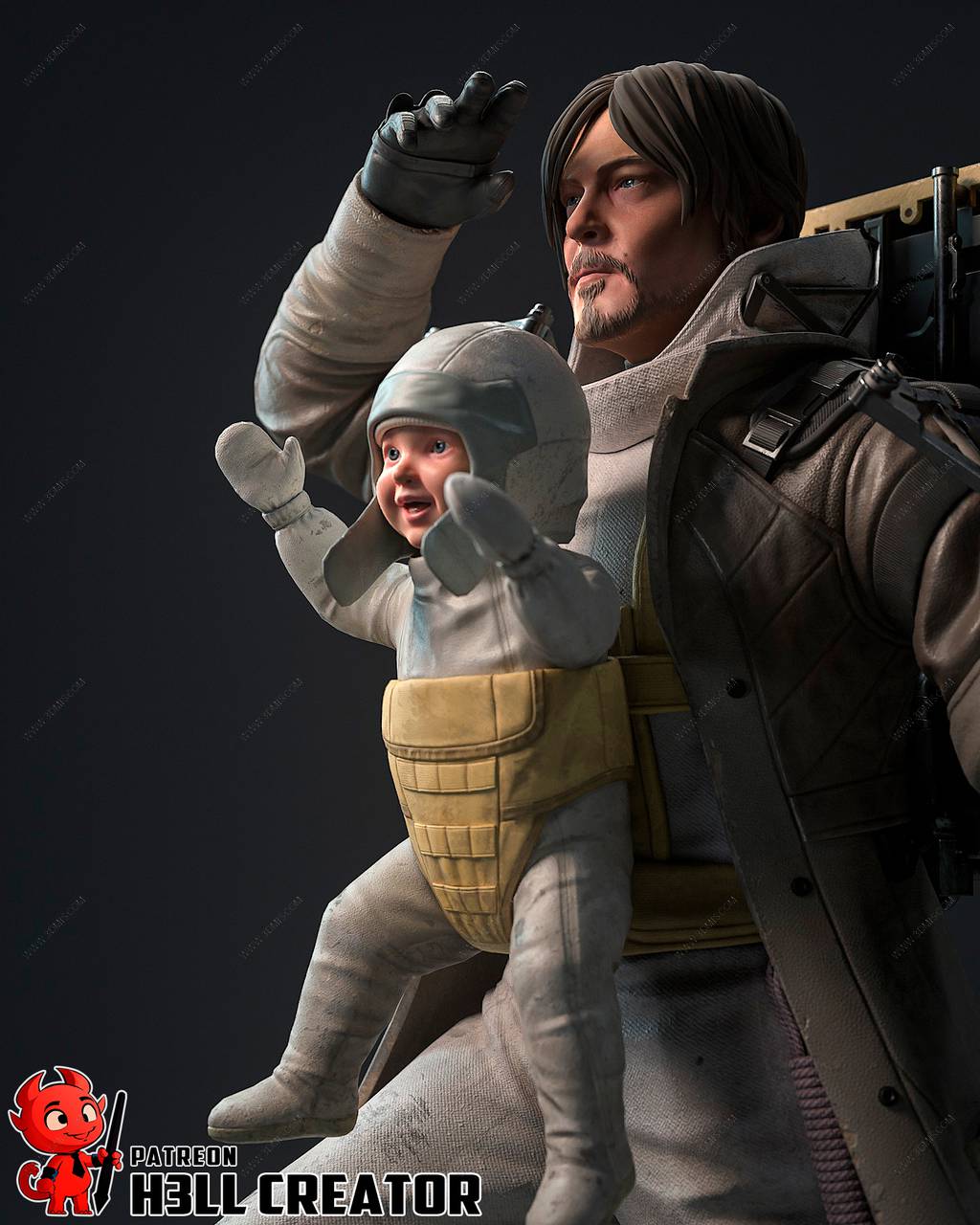 P站图纸印象馆 H3LL 死亡搁浅 山姆·布里奇斯 H3LL 死亡搁浅 山姆·布里奇斯