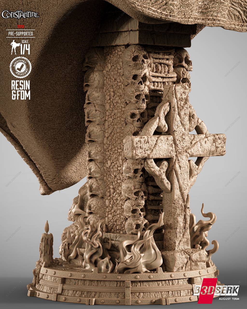 P站图纸印象馆 B3DSERK DC漫画 约翰·康斯坦丁 B3DSERK DC漫画 约翰·康斯坦丁