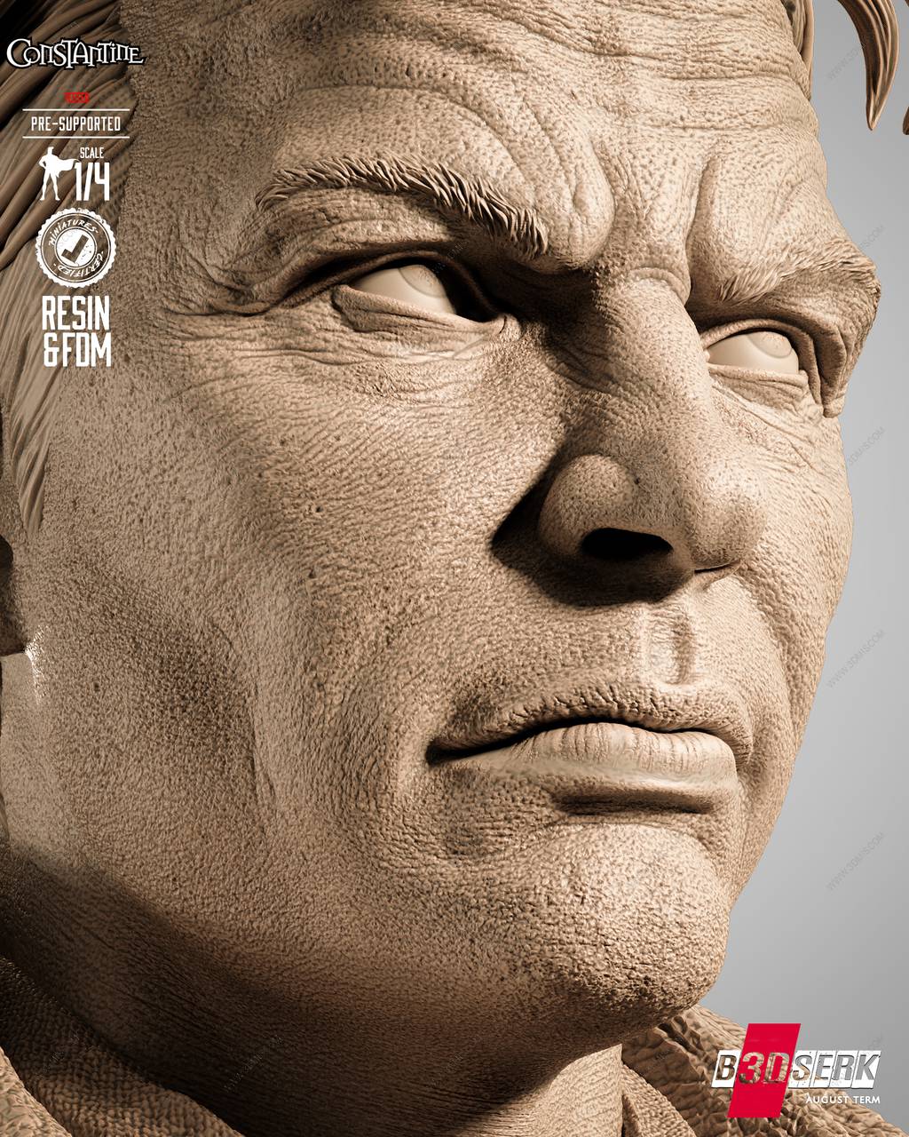 P站图纸印象馆 B3DSERK DC漫画 约翰·康斯坦丁 B3DSERK DC漫画 约翰·康斯坦丁