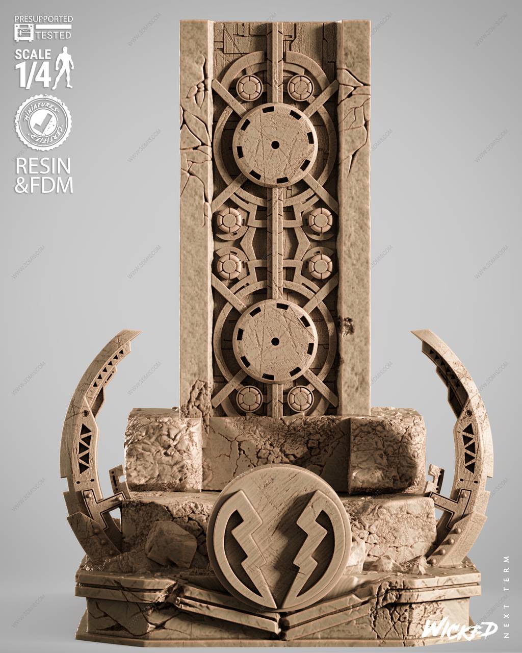 P站图纸印象馆 3DWicked 漫威 布莱克卡德·伯特刚 3DWicked 漫威 布莱克卡德·伯特刚