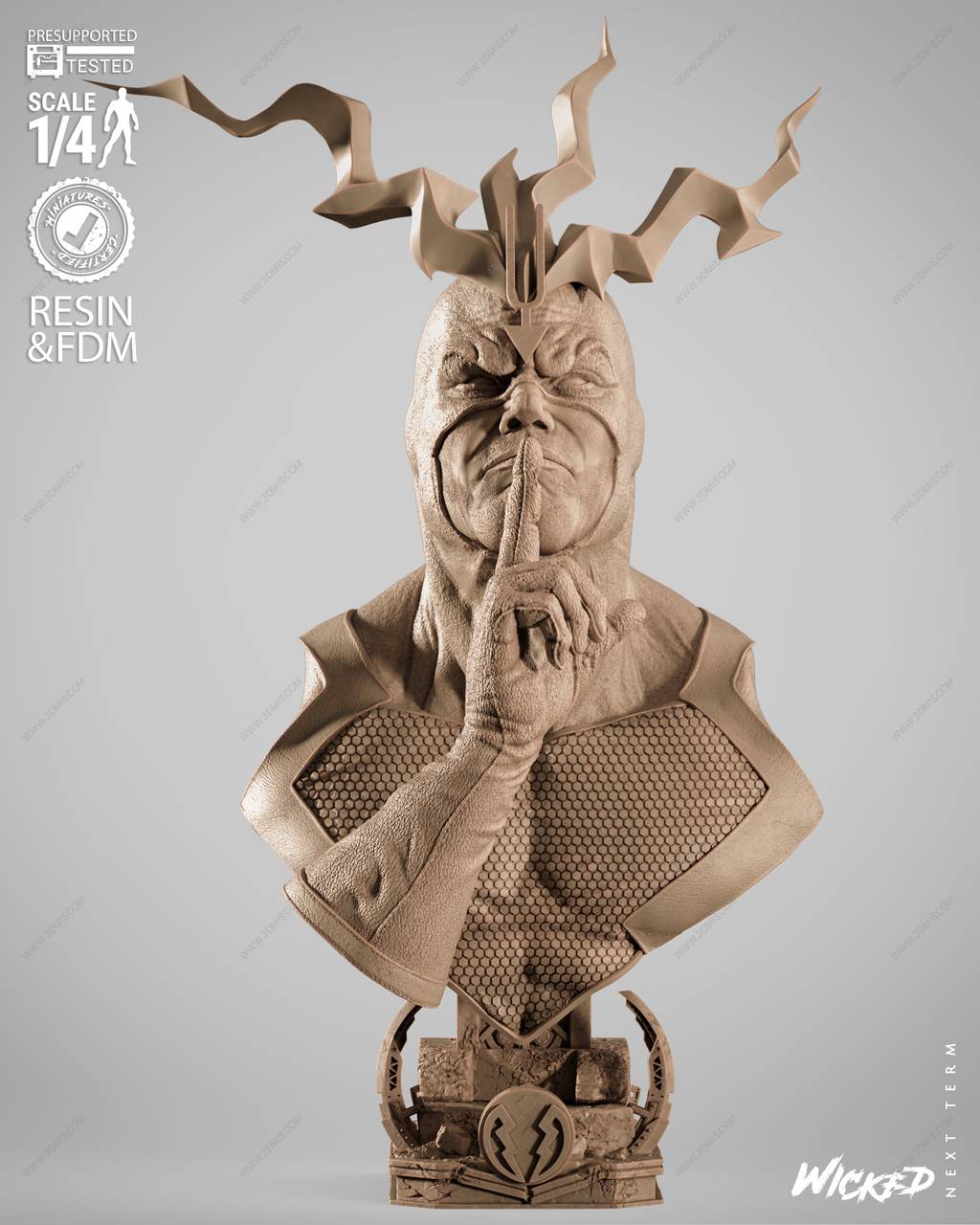 P站图纸印象馆 3DWicked 漫威 布莱克卡德·伯特刚 3DWicked 漫威 布莱克卡德·伯特刚