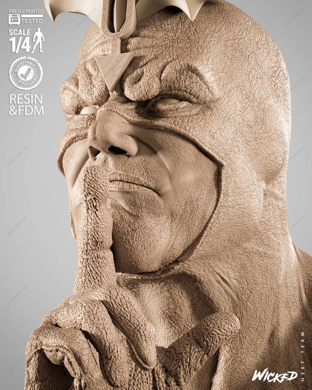 P站图纸印象馆 3DWicked 漫威 布莱克卡德·伯特刚 3DWicked 漫威 布莱克卡德·伯特刚