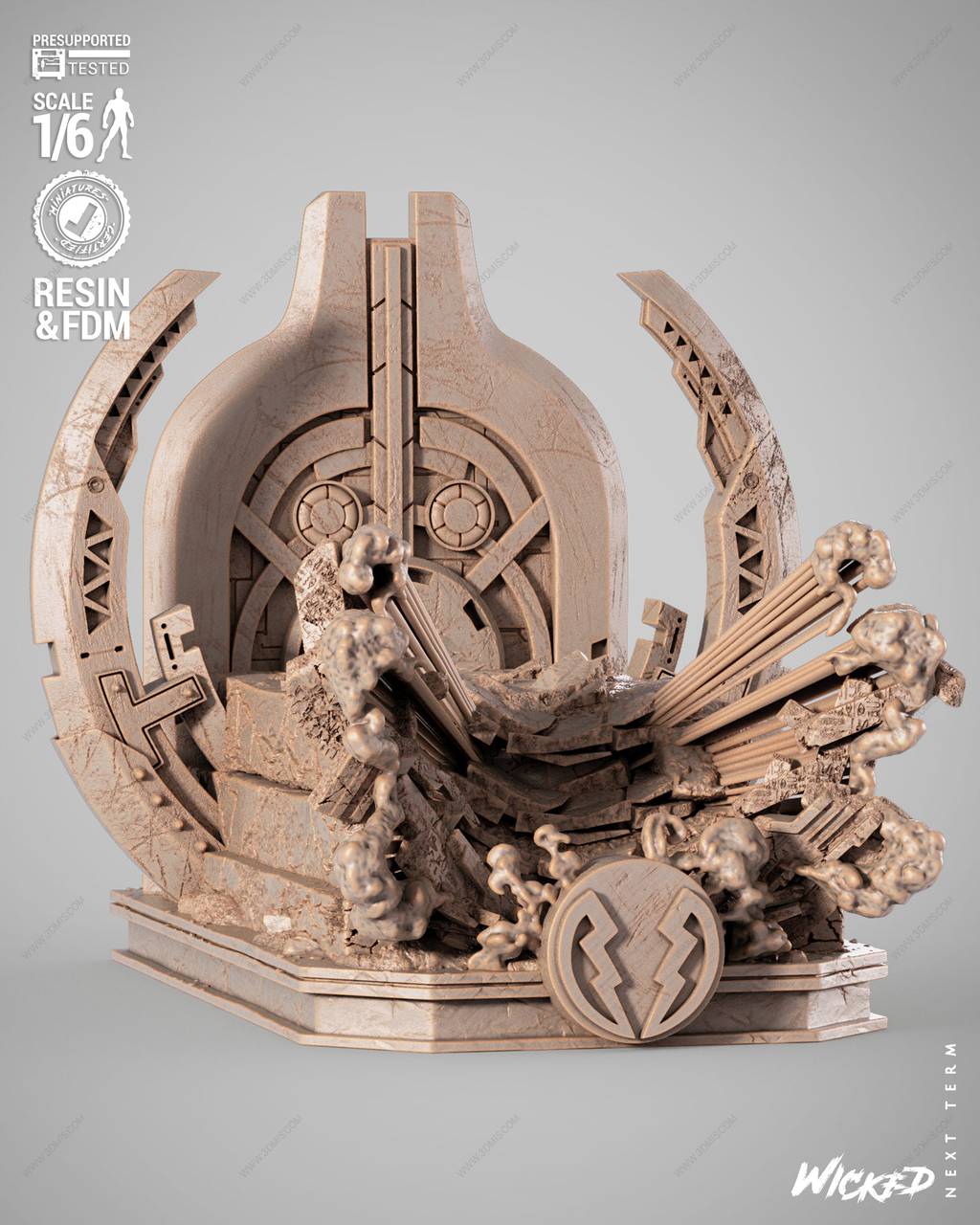 P站图纸印象馆 3DWicked 漫威 布莱克卡德·伯特刚 3DWicked 漫威 布莱克卡德·伯特刚