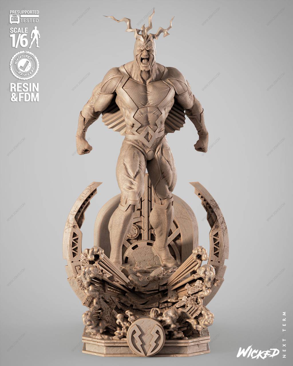 P站图纸印象馆 3DWicked 漫威 布莱克卡德·伯特刚 3DWicked 漫威 布莱克卡德·伯特刚