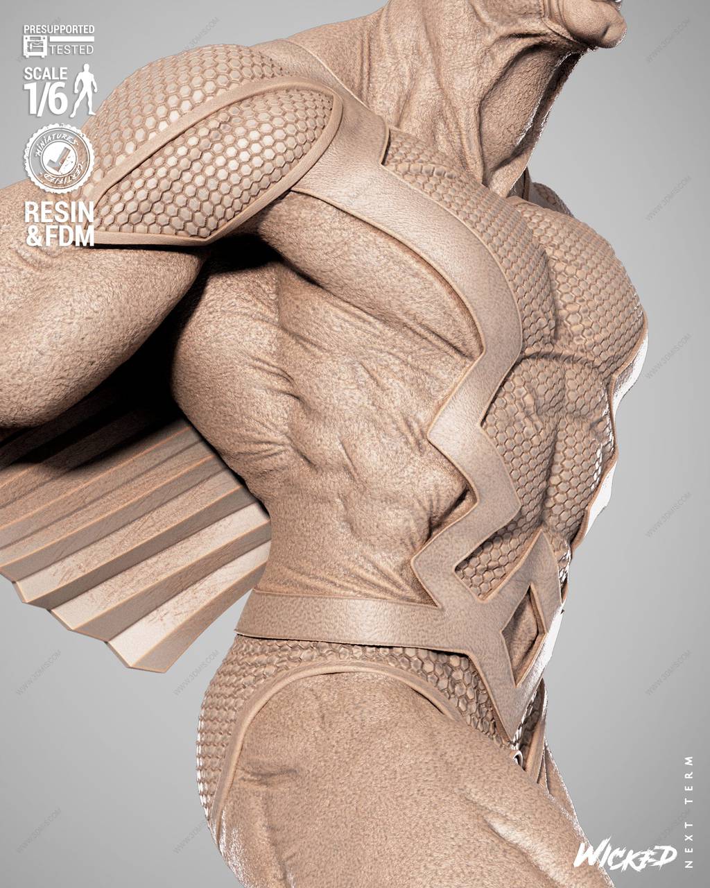 P站图纸印象馆 3DWicked 漫威 布莱克卡德·伯特刚 3DWicked 漫威 布莱克卡德·伯特刚