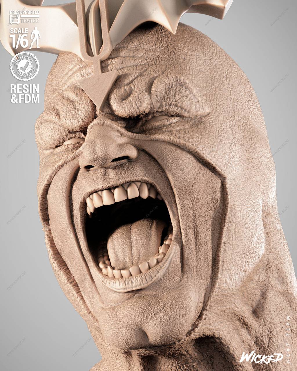 P站图纸印象馆 3DWicked 漫威 布莱克卡德·伯特刚 3DWicked 漫威 布莱克卡德·伯特刚