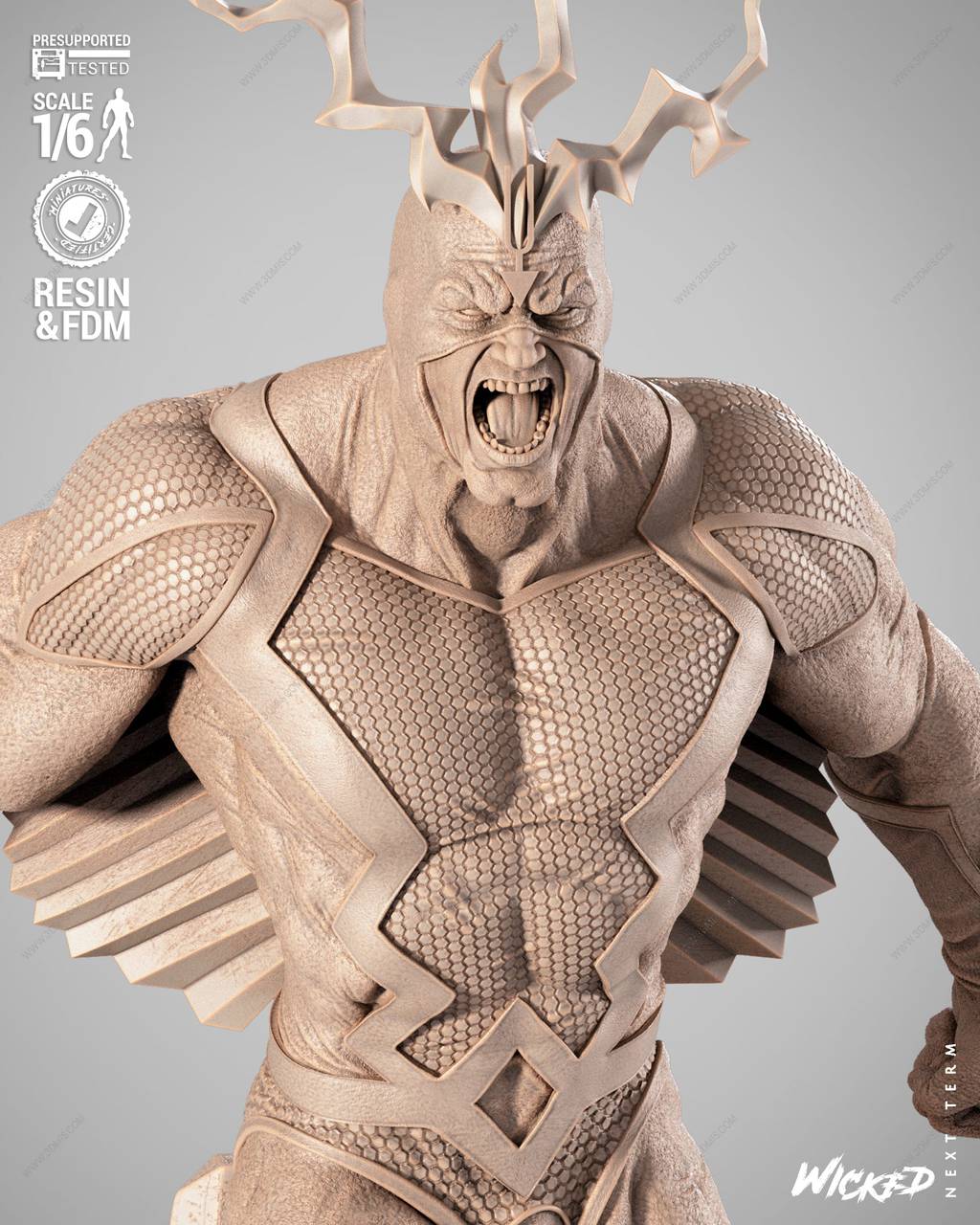 P站图纸印象馆 3DWicked 漫威 布莱克卡德·伯特刚 3DWicked 漫威 布莱克卡德·伯特刚