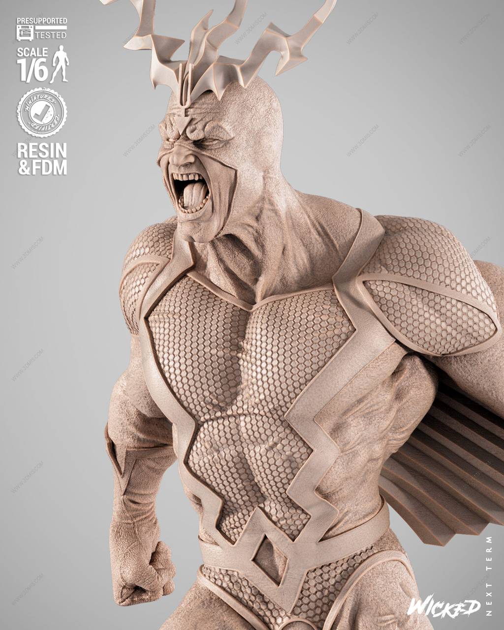 P站图纸印象馆 3DWicked 漫威 布莱克卡德·伯特刚 3DWicked 漫威 布莱克卡德·伯特刚