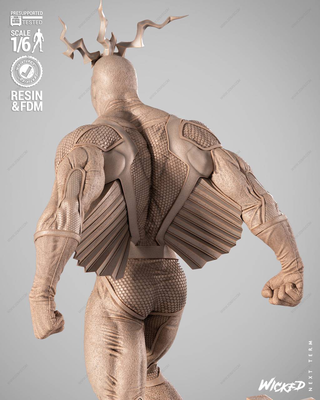 P站图纸印象馆 3DWicked 漫威 布莱克卡德·伯特刚 3DWicked 漫威 布莱克卡德·伯特刚