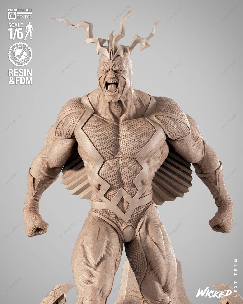 P站图纸印象馆 3DWicked 漫威 布莱克卡德·伯特刚 3DWicked 漫威 布莱克卡德·伯特刚