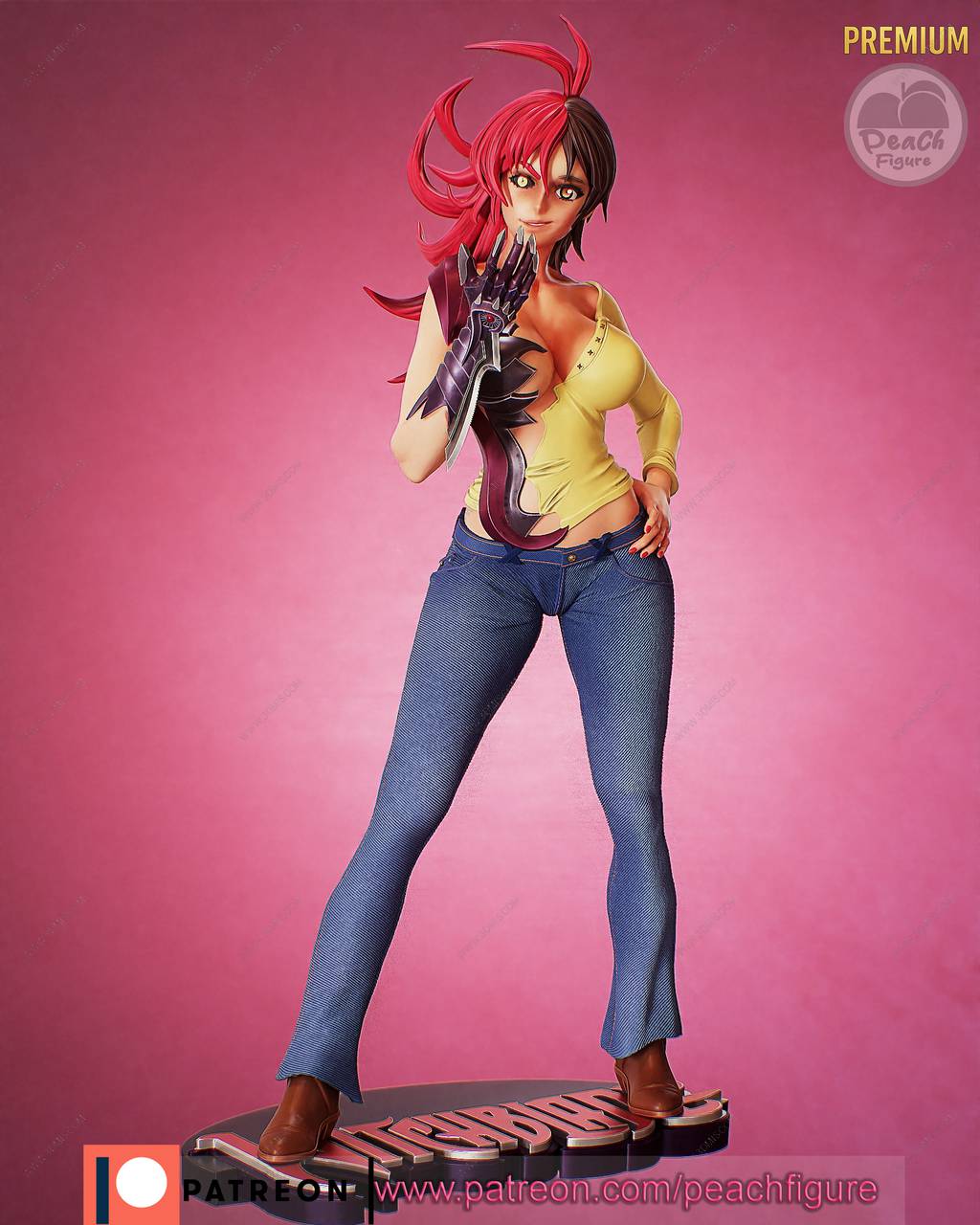 P站图纸印象馆 Peach Figure 魔女之刃 天羽雅音 Peach Figure 魔女之刃 天羽雅音