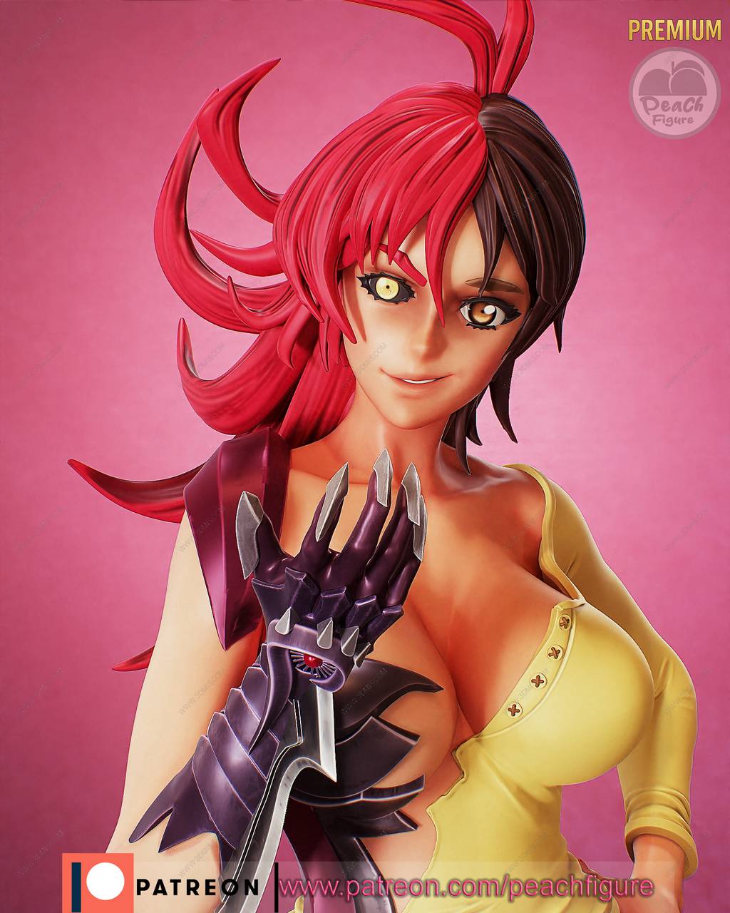 P站图纸印象馆 Peach Figure 魔女之刃 天羽雅音 Peach Figure 魔女之刃 天羽雅音