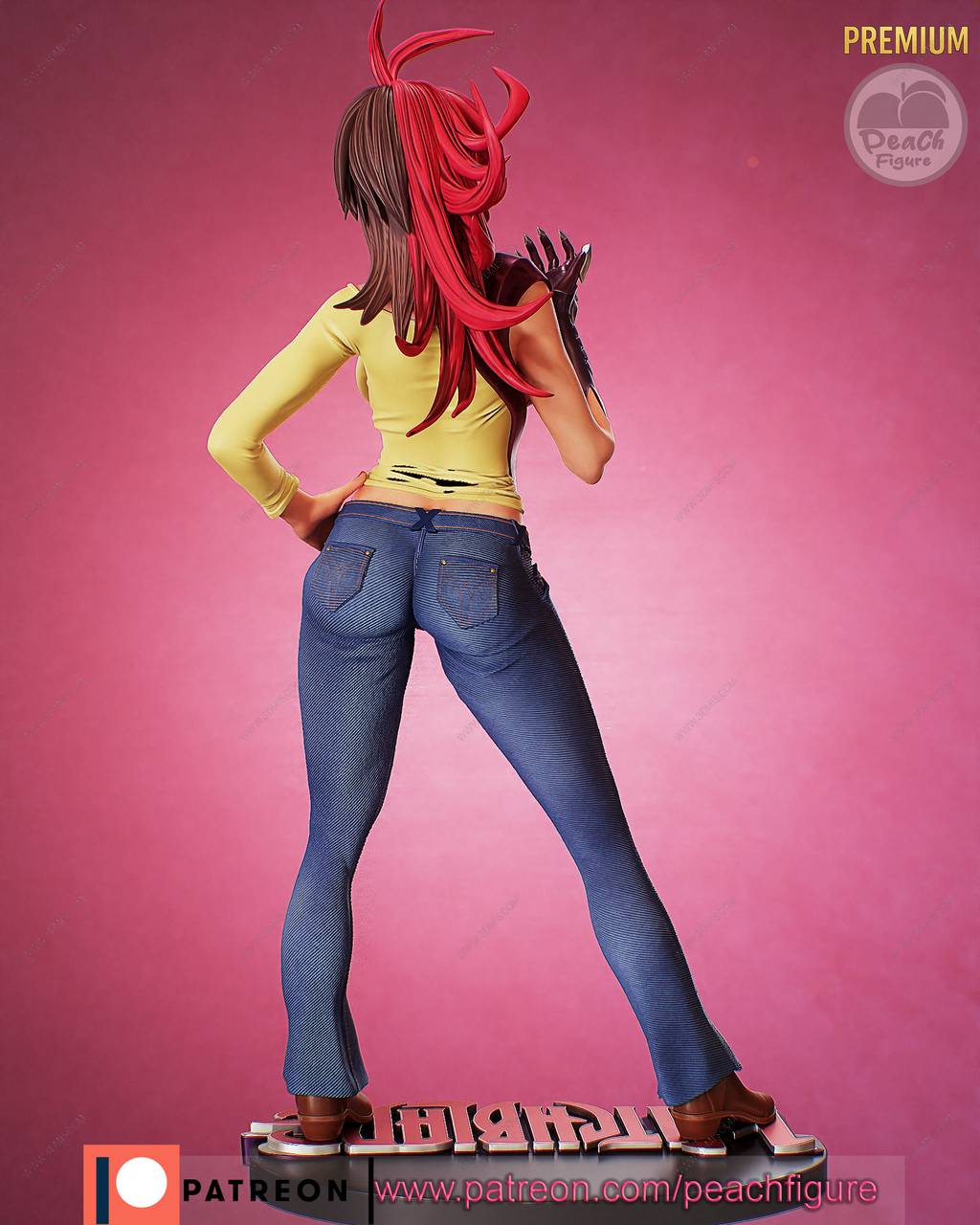 P站图纸印象馆 Peach Figure 魔女之刃 天羽雅音 Peach Figure 魔女之刃 天羽雅音