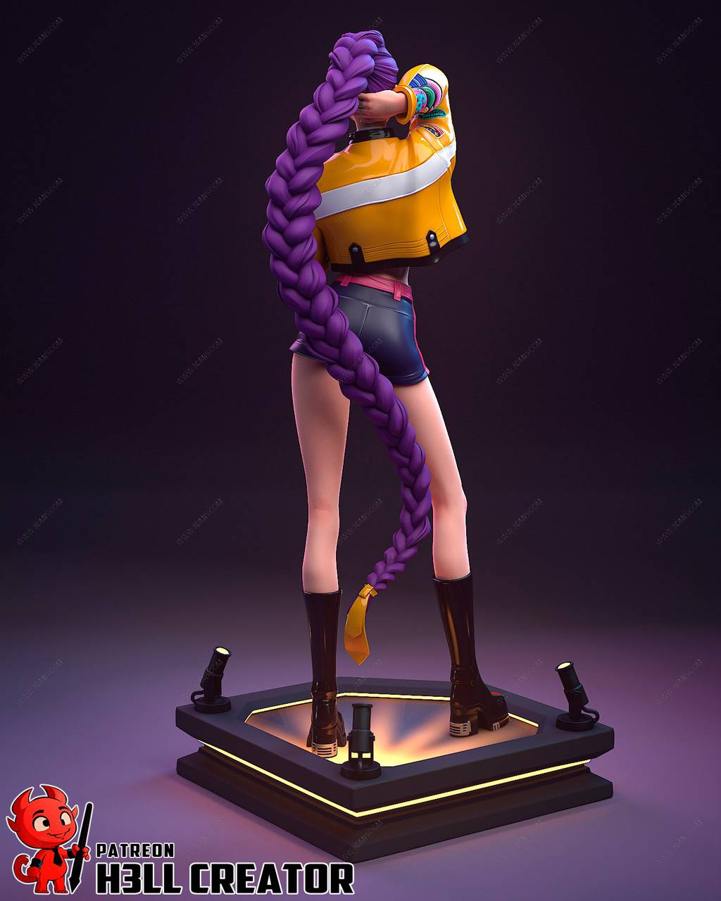 P站图纸印象馆 H3LL 猎魔女团 鲁米 H3LL 猎魔女团 鲁米