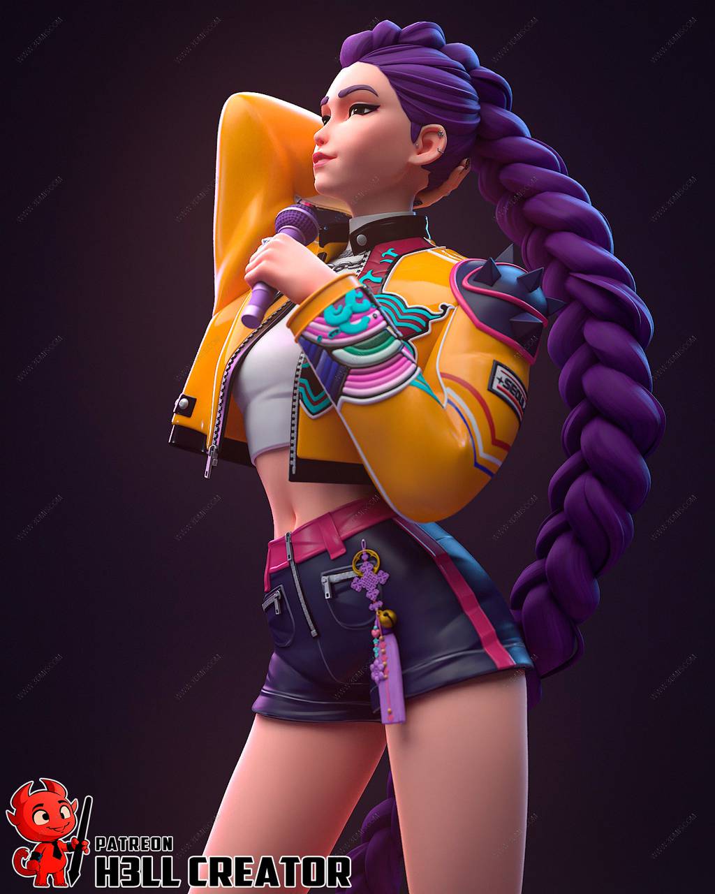 P站图纸印象馆 H3LL 猎魔女团 鲁米 H3LL 猎魔女团 鲁米