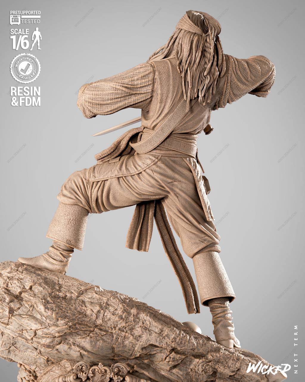 P站图纸印象馆 3DWicked 加勒比海盗 杰克·斯帕罗 3DWicked 加勒比海盗 杰克·斯帕罗