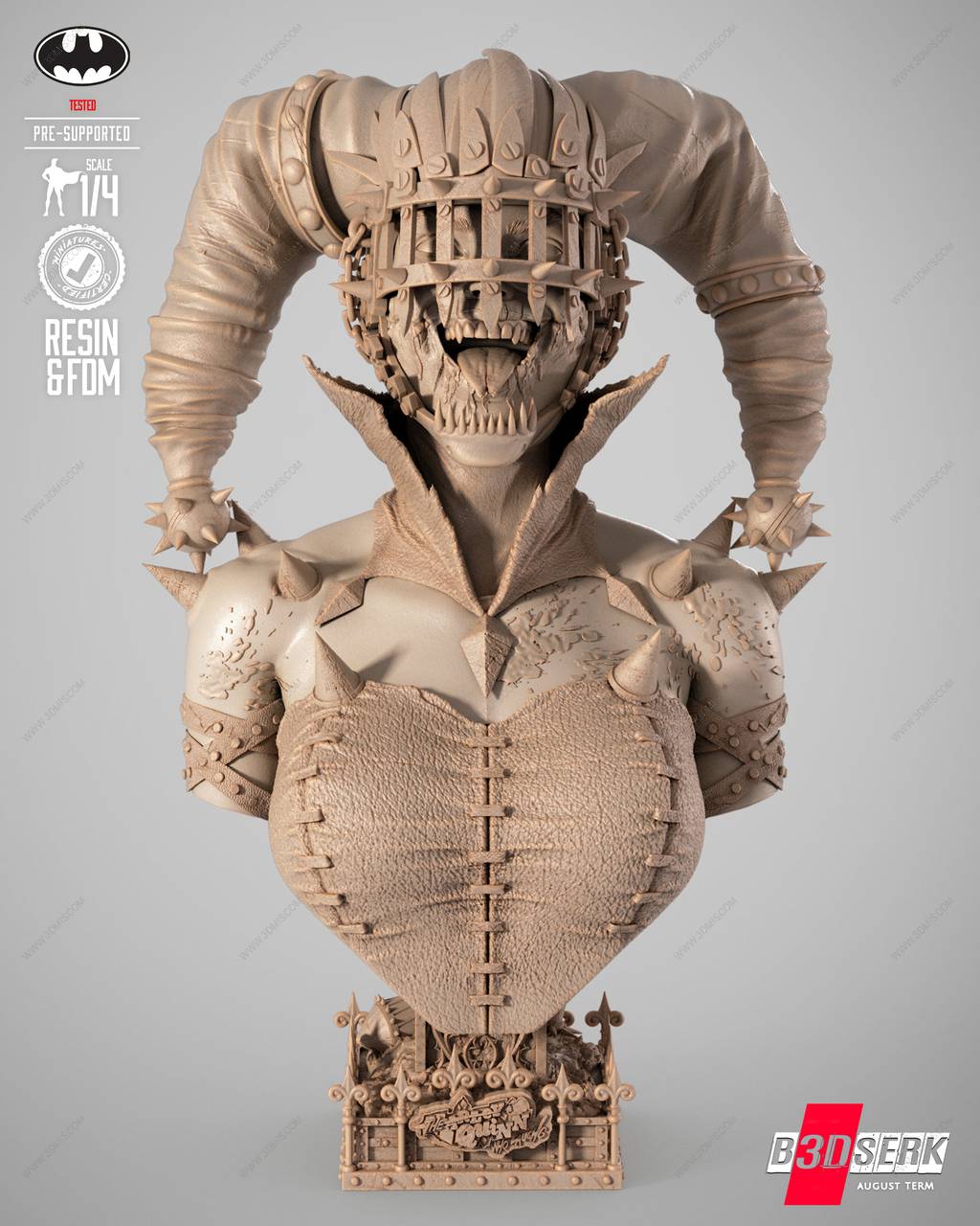 P站图纸印象馆 B3DSERK DC漫画 哈利·奎恩 B3DSERK DC漫画 哈利·奎恩