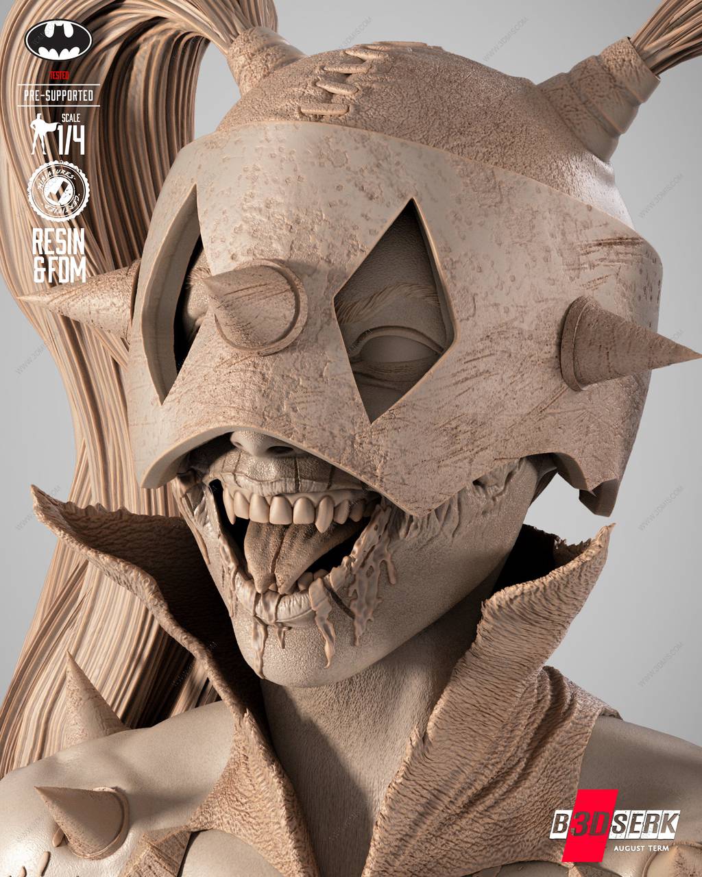 P站图纸印象馆 B3DSERK DC漫画 哈利·奎恩 B3DSERK DC漫画 哈利·奎恩