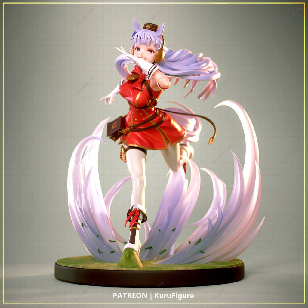 P站图纸印象馆 Kuru Figure 赛马娘 Pretty Derby 黄金船 Kuru Figure 赛马娘 Pretty Derby 黄金船