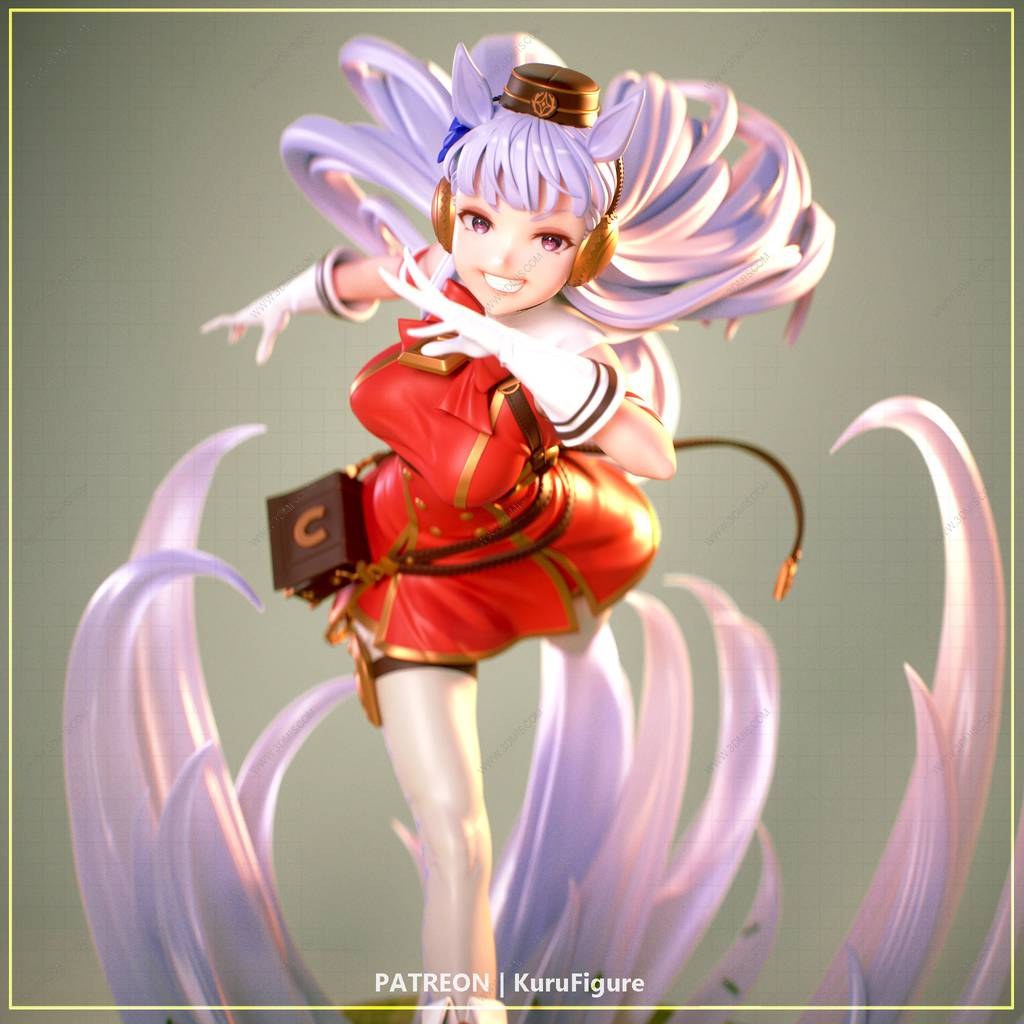 Kuru Figure 赛马娘Pretty Derby 黄金船– P站图纸印象馆3D打印
