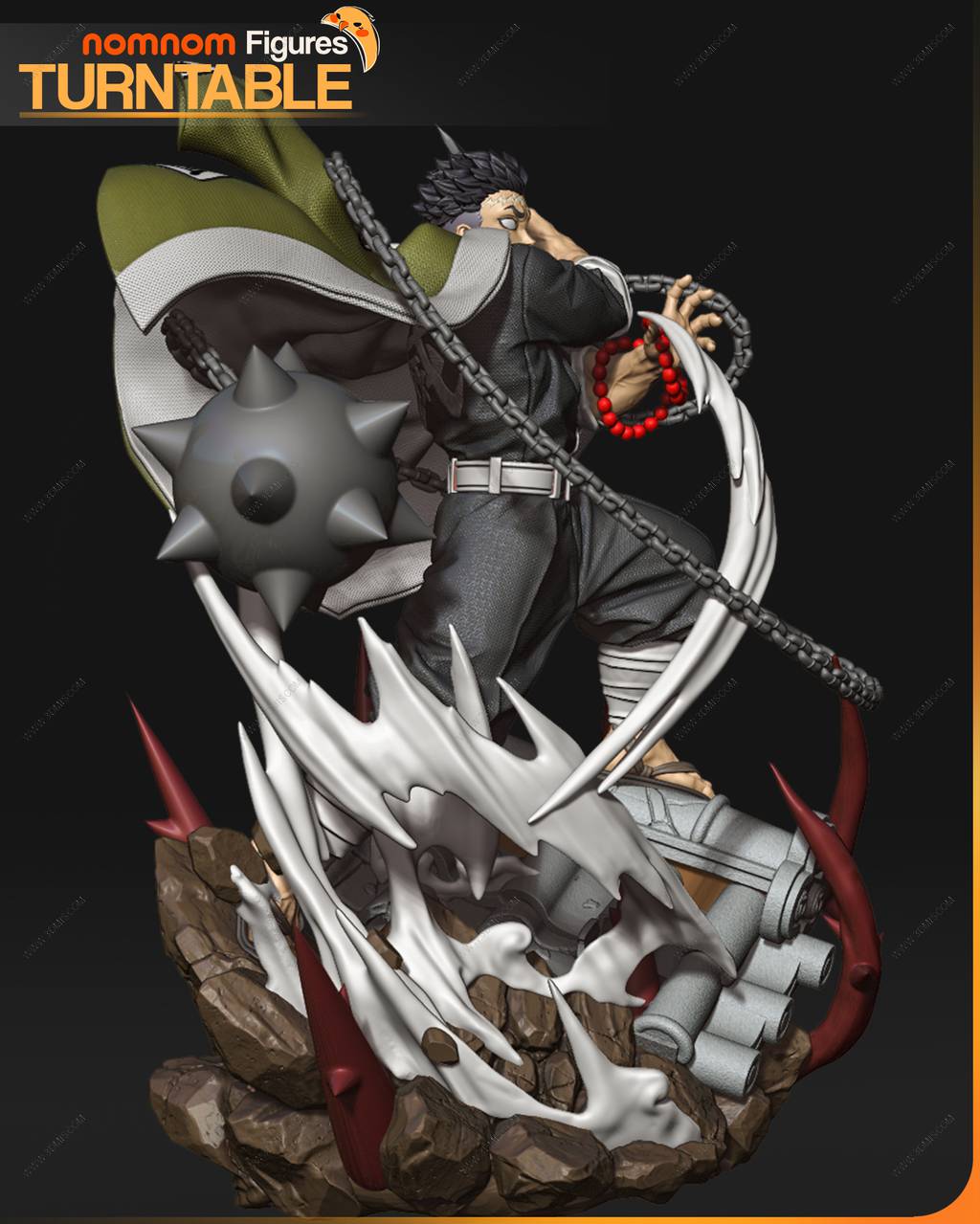 P站图纸印象馆 NomNom 鬼灭之刃 岩柱 NomNom 鬼灭之刃 岩柱