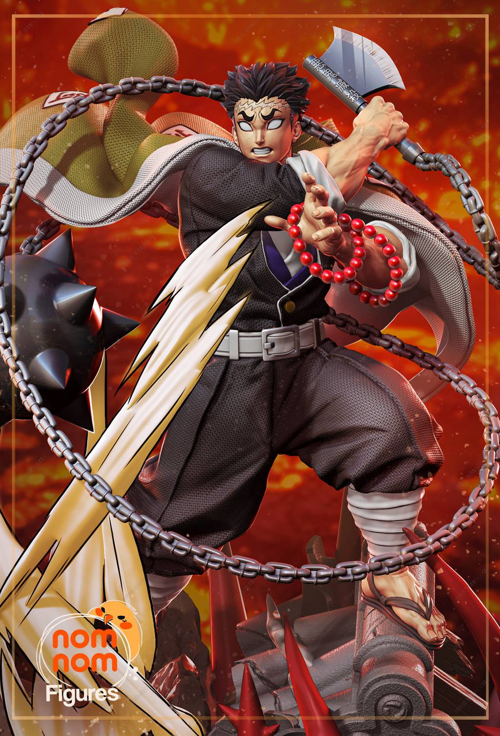 P站图纸印象馆 NomNom 鬼灭之刃 岩柱 NomNom 鬼灭之刃 岩柱