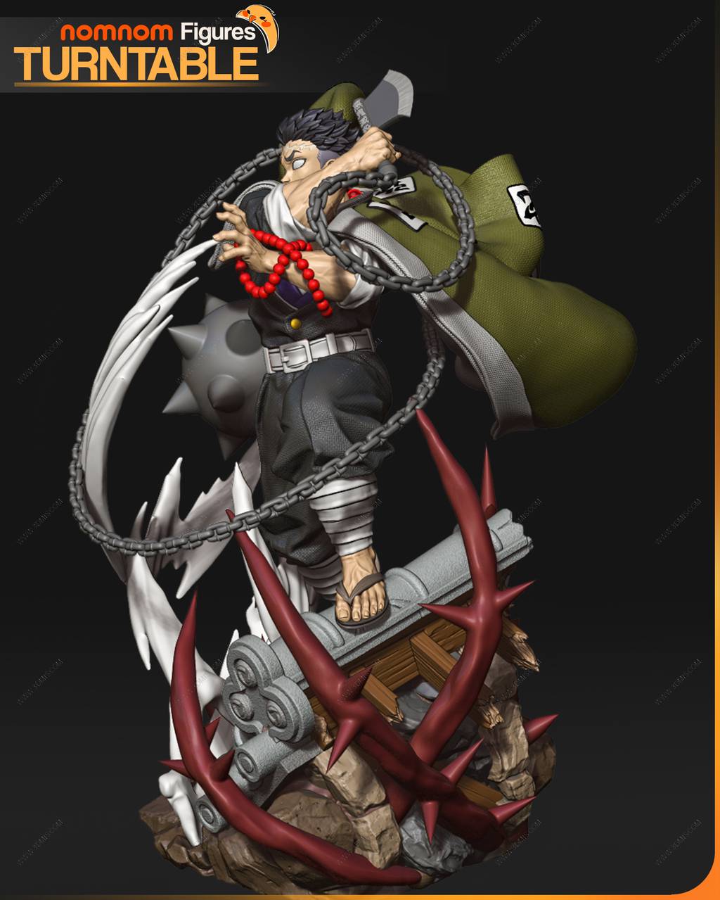 P站图纸印象馆 NomNom 鬼灭之刃 岩柱 NomNom 鬼灭之刃 岩柱