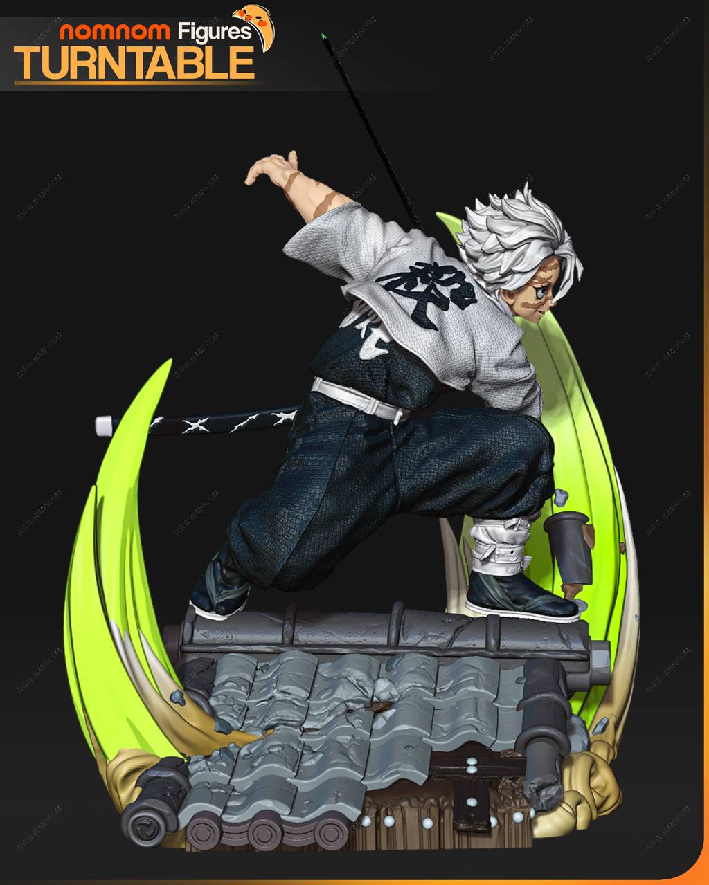 P站图纸印象馆 NomNom 鬼灭之刃 不死川实弥 NomNom 鬼灭之刃 不死川实弥