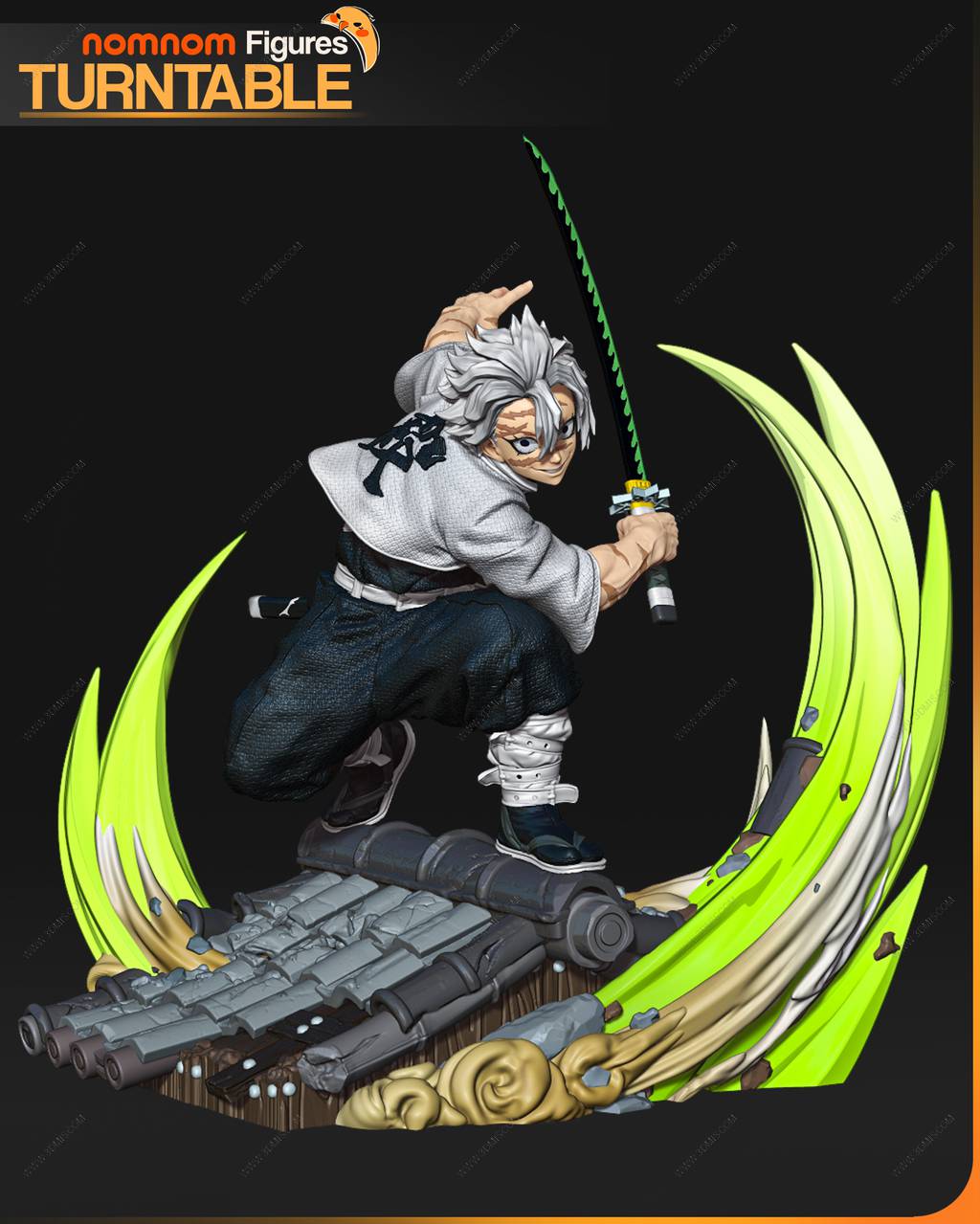 P站图纸印象馆 NomNom 鬼灭之刃 不死川实弥 NomNom 鬼灭之刃 不死川实弥