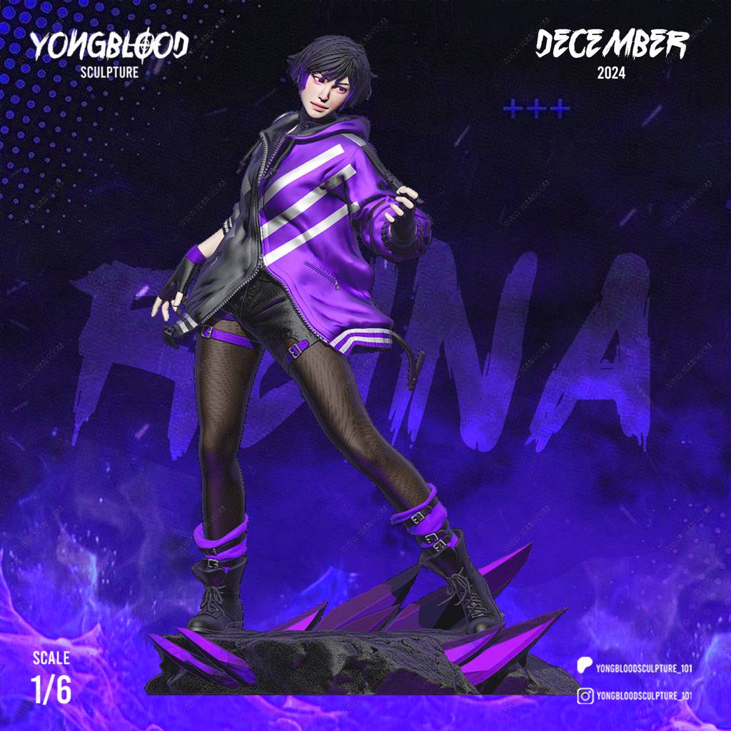 P站图纸印象馆 Yongblood Sculpture 铁拳 蕾娜 Yongblood Sculpture 铁拳 蕾娜