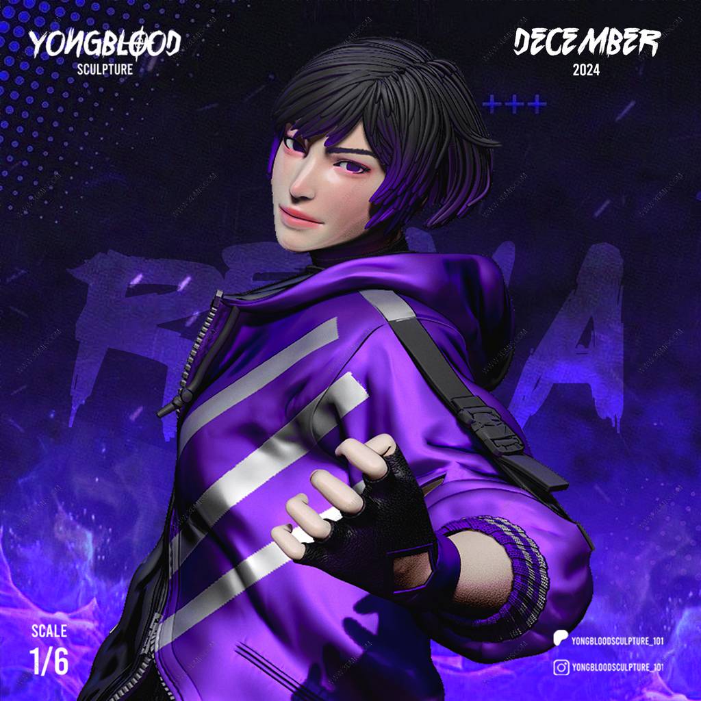 P站图纸印象馆 Yongblood Sculpture 铁拳 蕾娜 Yongblood Sculpture 铁拳 蕾娜