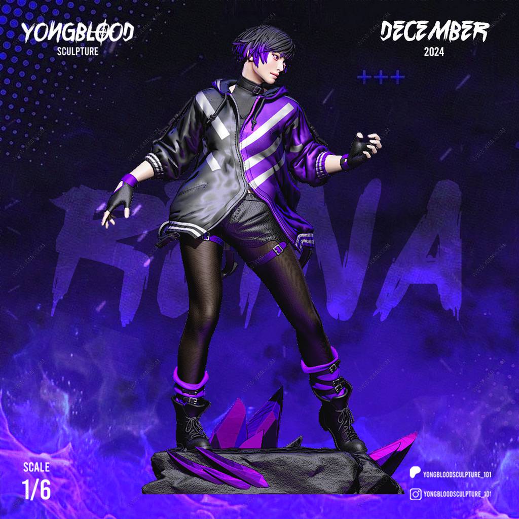 P站图纸印象馆 Yongblood Sculpture 铁拳 蕾娜 Yongblood Sculpture 铁拳 蕾娜