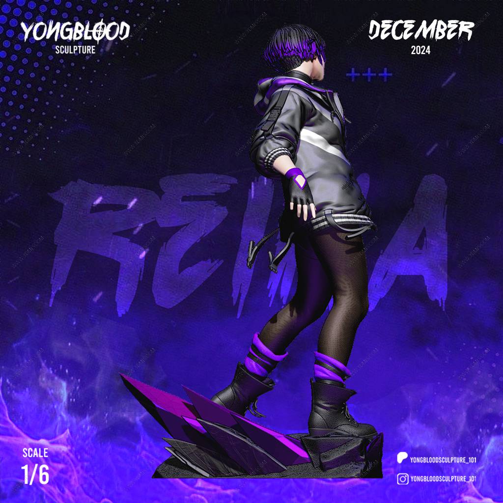 P站图纸印象馆 Yongblood Sculpture 铁拳 蕾娜 Yongblood Sculpture 铁拳 蕾娜