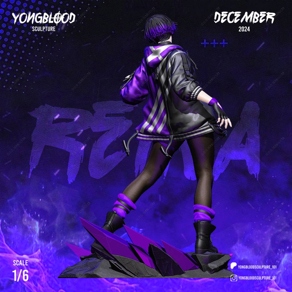 P站图纸印象馆 Yongblood Sculpture 铁拳 蕾娜 Yongblood Sculpture 铁拳 蕾娜