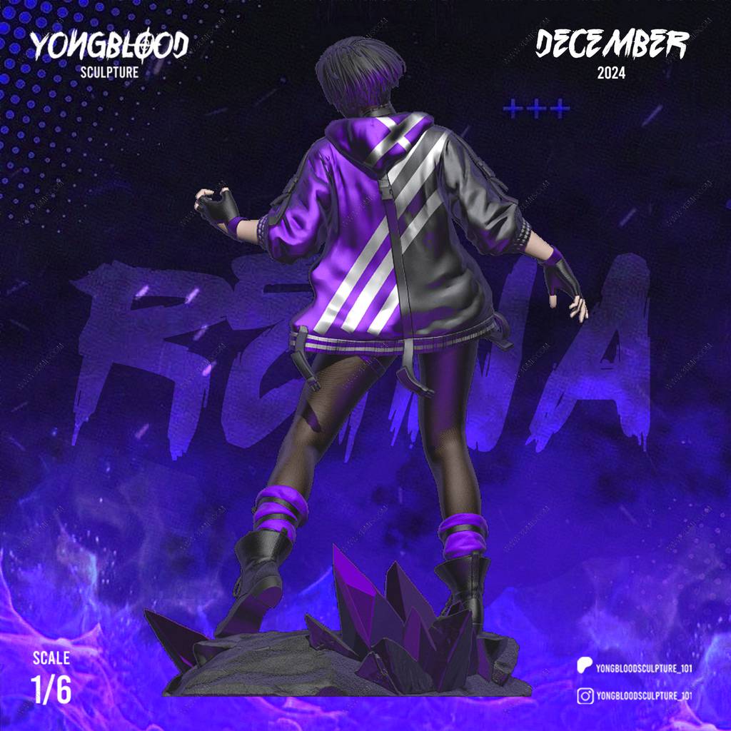 P站图纸印象馆 Yongblood Sculpture 铁拳 蕾娜 Yongblood Sculpture 铁拳 蕾娜