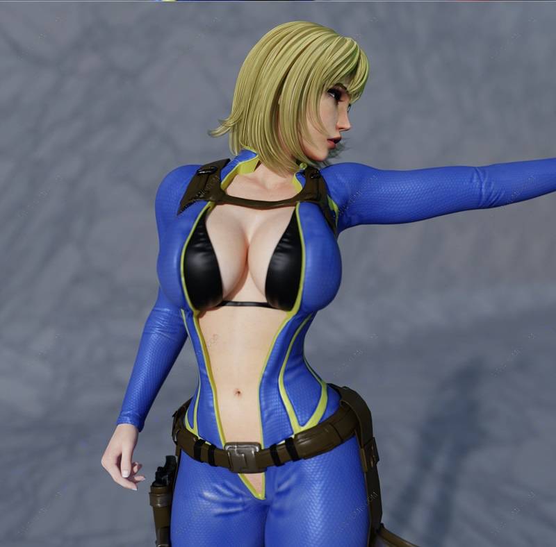 P站图纸印象馆 QB Works 辐射 避难所女孩 QB Works 辐射 避难所女孩