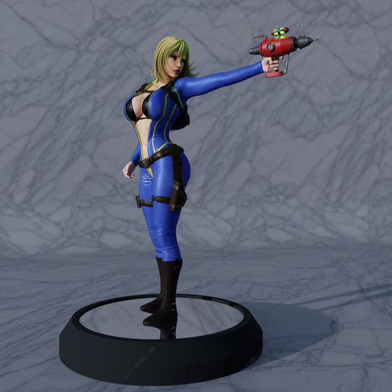 P站图纸印象馆 QB Works 辐射 避难所女孩 QB Works 辐射 避难所女孩