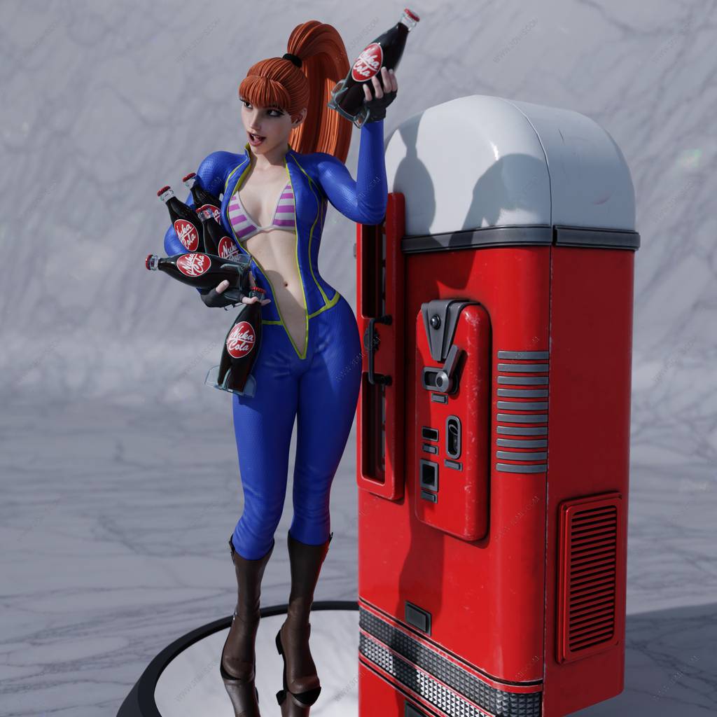 P站图纸印象馆 QB Works 辐射 黛西 QB Works 辐射 黛西