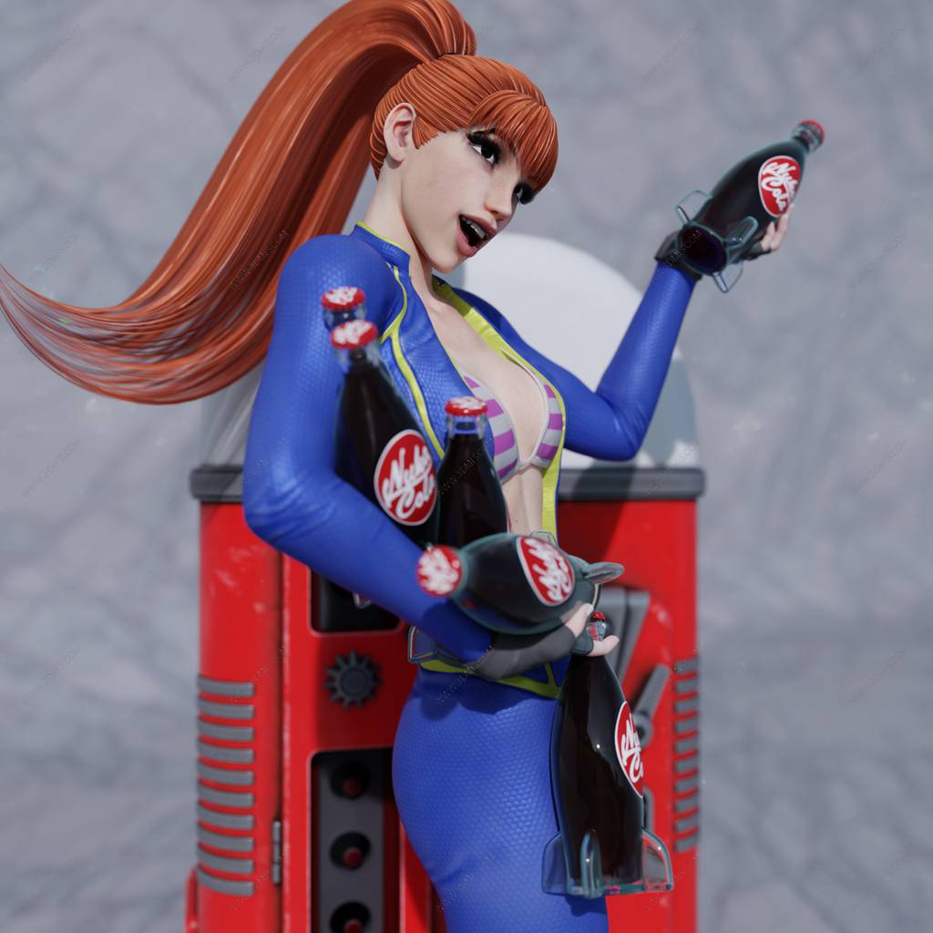 P站图纸印象馆 QB Works 辐射 黛西 QB Works 辐射 黛西