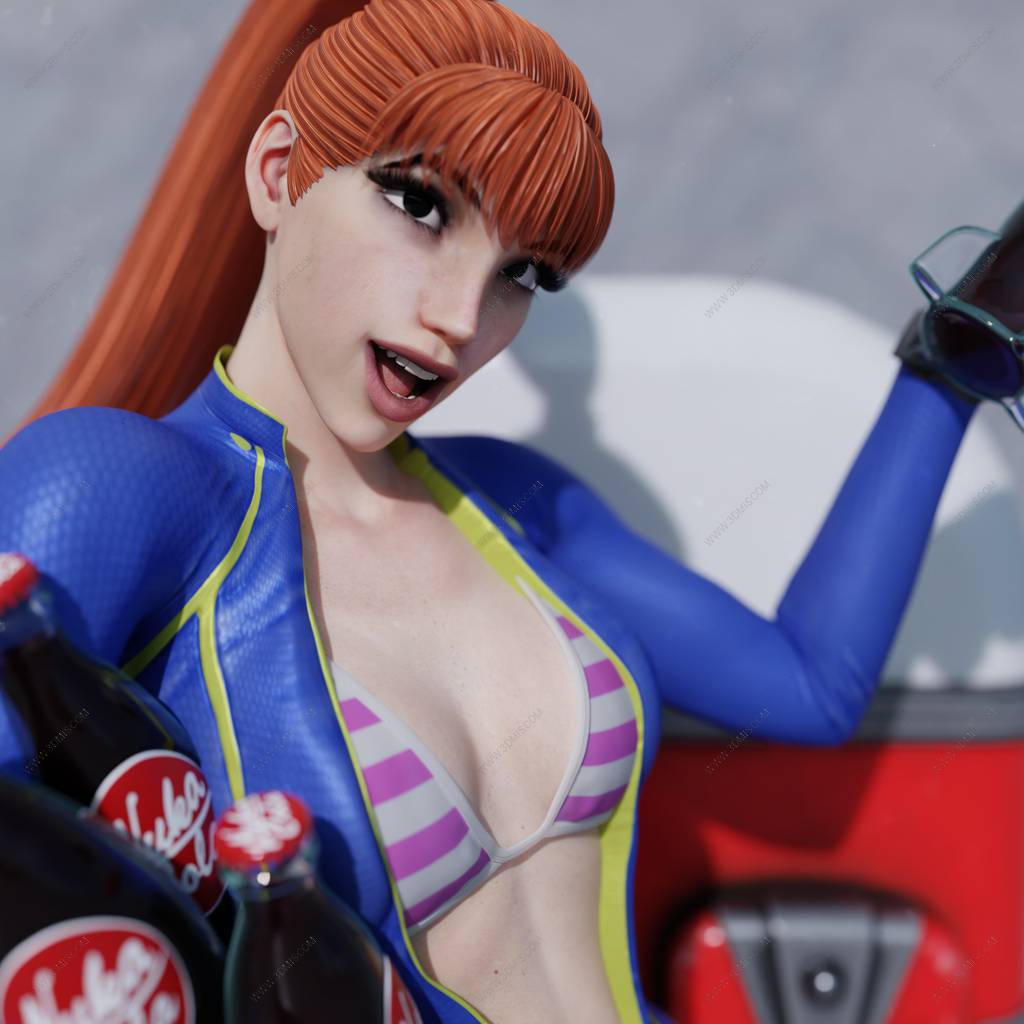 P站图纸印象馆 QB Works 辐射 黛西 QB Works 辐射 黛西