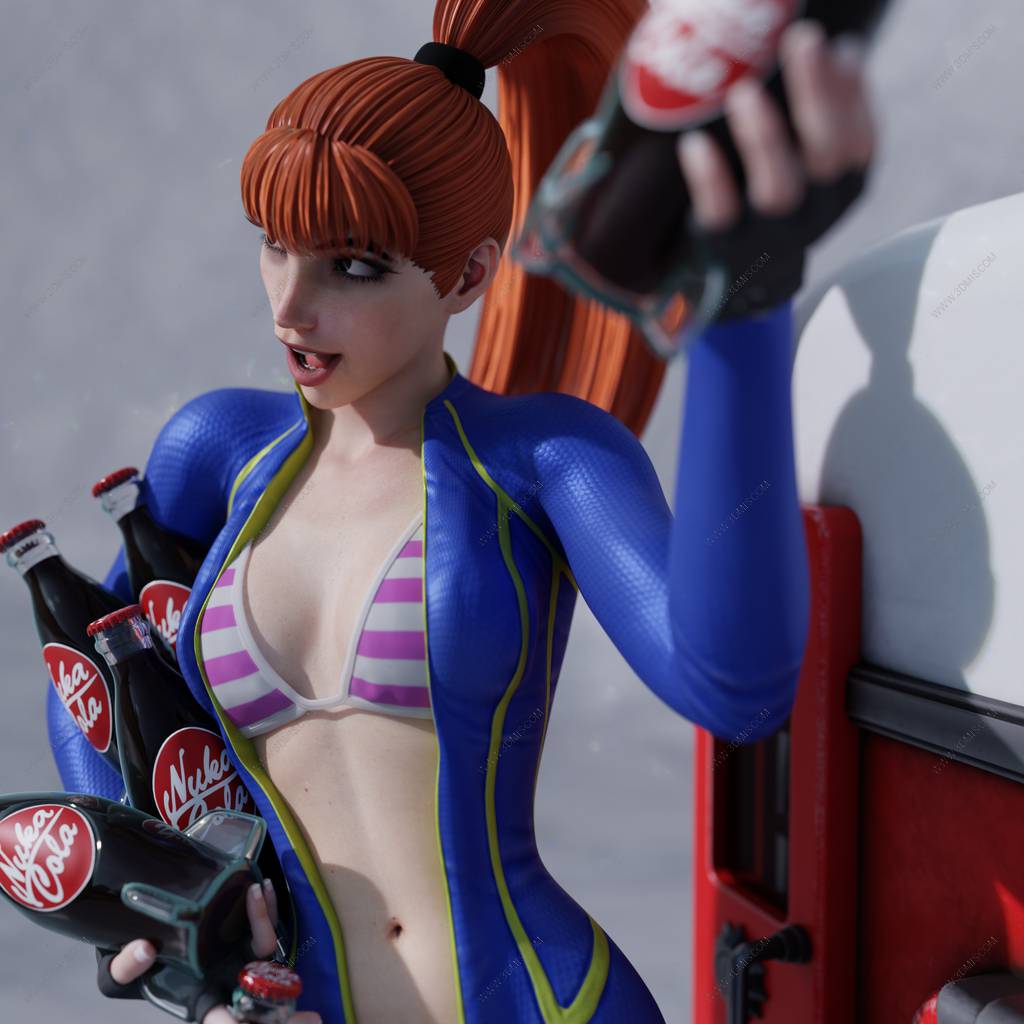 P站图纸印象馆 QB Works 辐射 黛西 QB Works 辐射 黛西