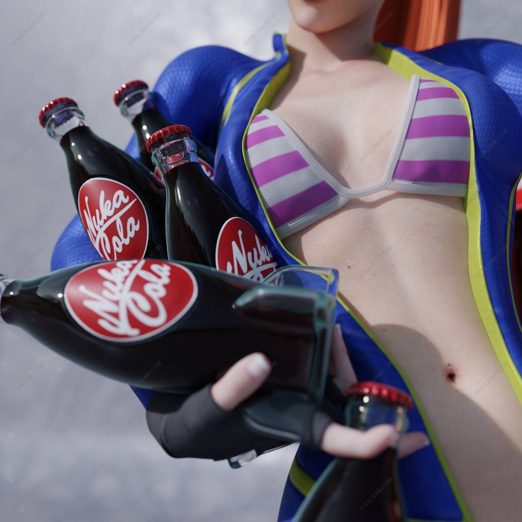 P站图纸印象馆 QB Works 辐射 黛西 QB Works 辐射 黛西