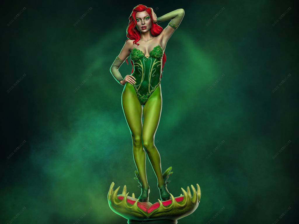 P站图纸印象馆 DC漫画 毒藤女 DC漫画 毒藤女