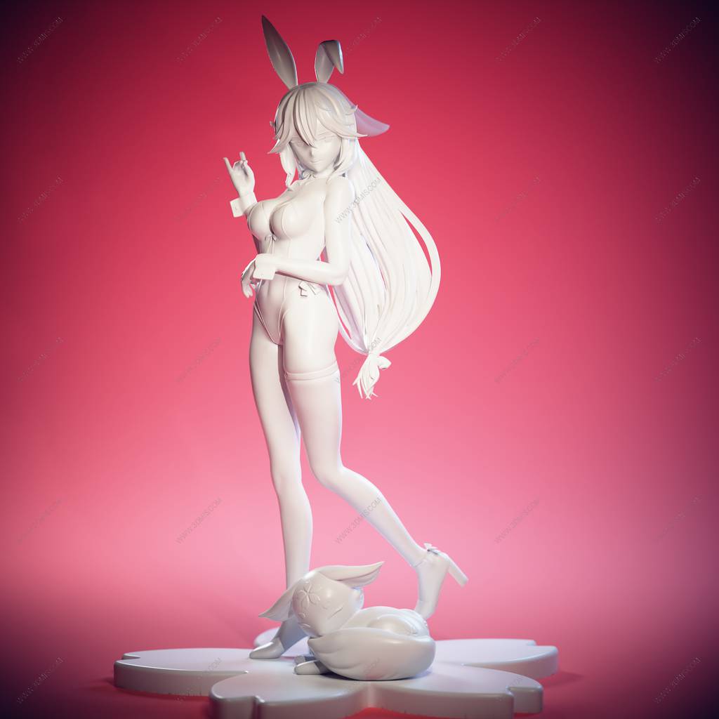 P站图纸印象馆 Eggma Studios 原神 八重神子 Eggma Studios 原神 八重神子