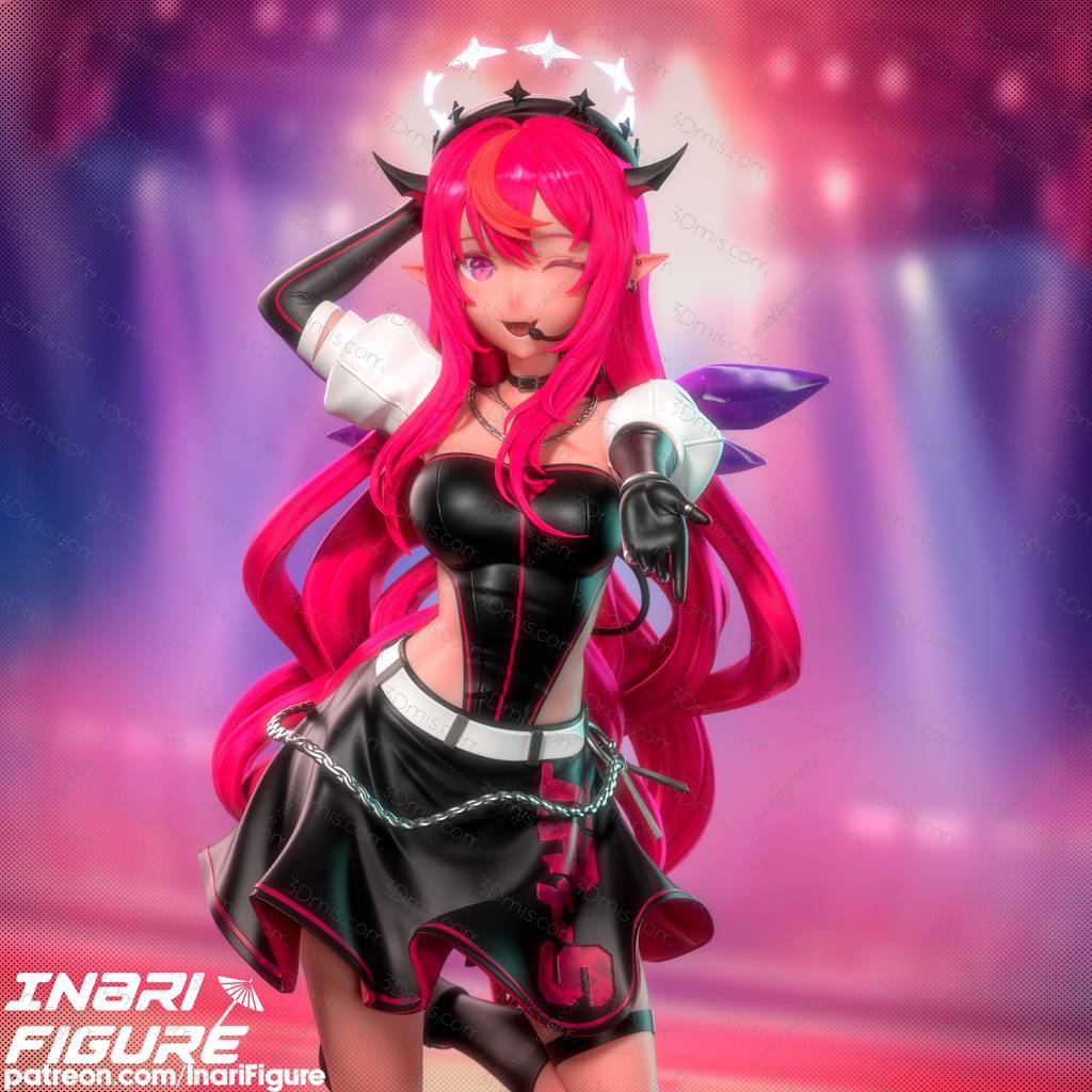 P站图纸印象馆 虚拟偶像 埃莉丝 虚拟偶像 埃莉丝