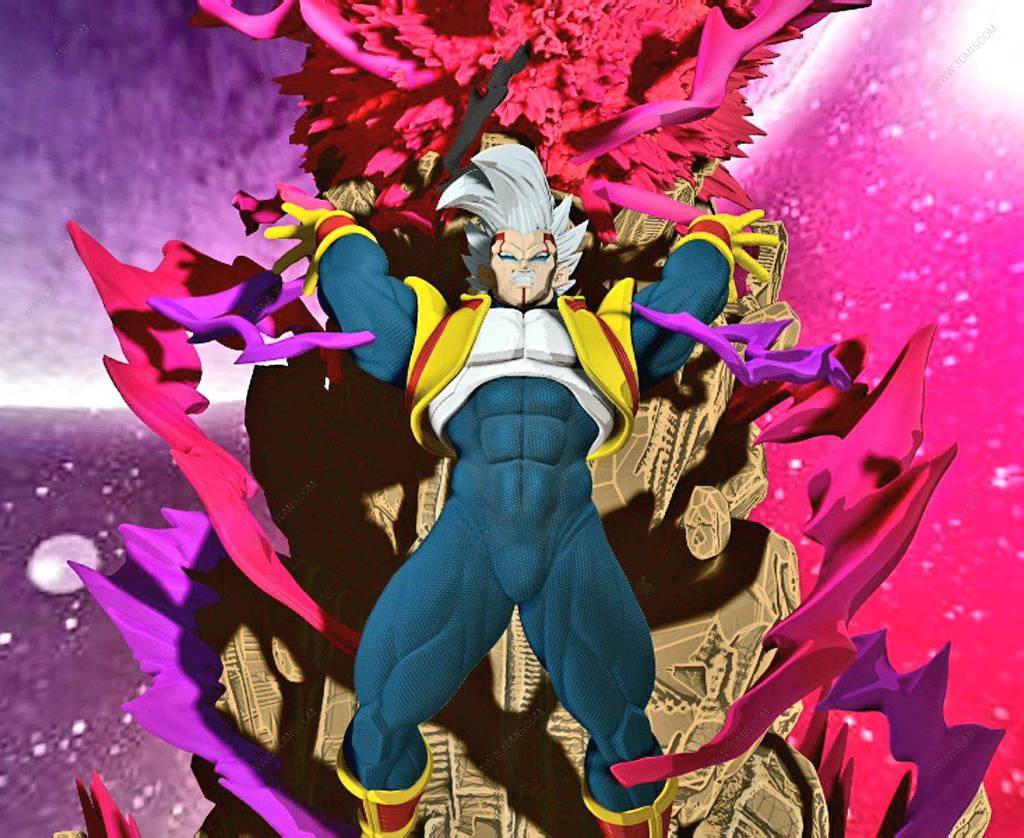 P站图纸印象馆 龙珠 贝吉塔 龙珠 贝吉塔