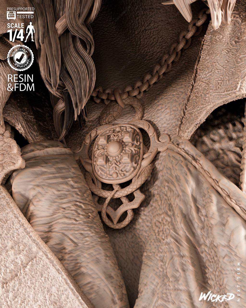 P站图纸印象馆 3DWicked 加勒比海盗 赫克托·巴博萨 3DWicked 加勒比海盗 赫克托·巴博萨