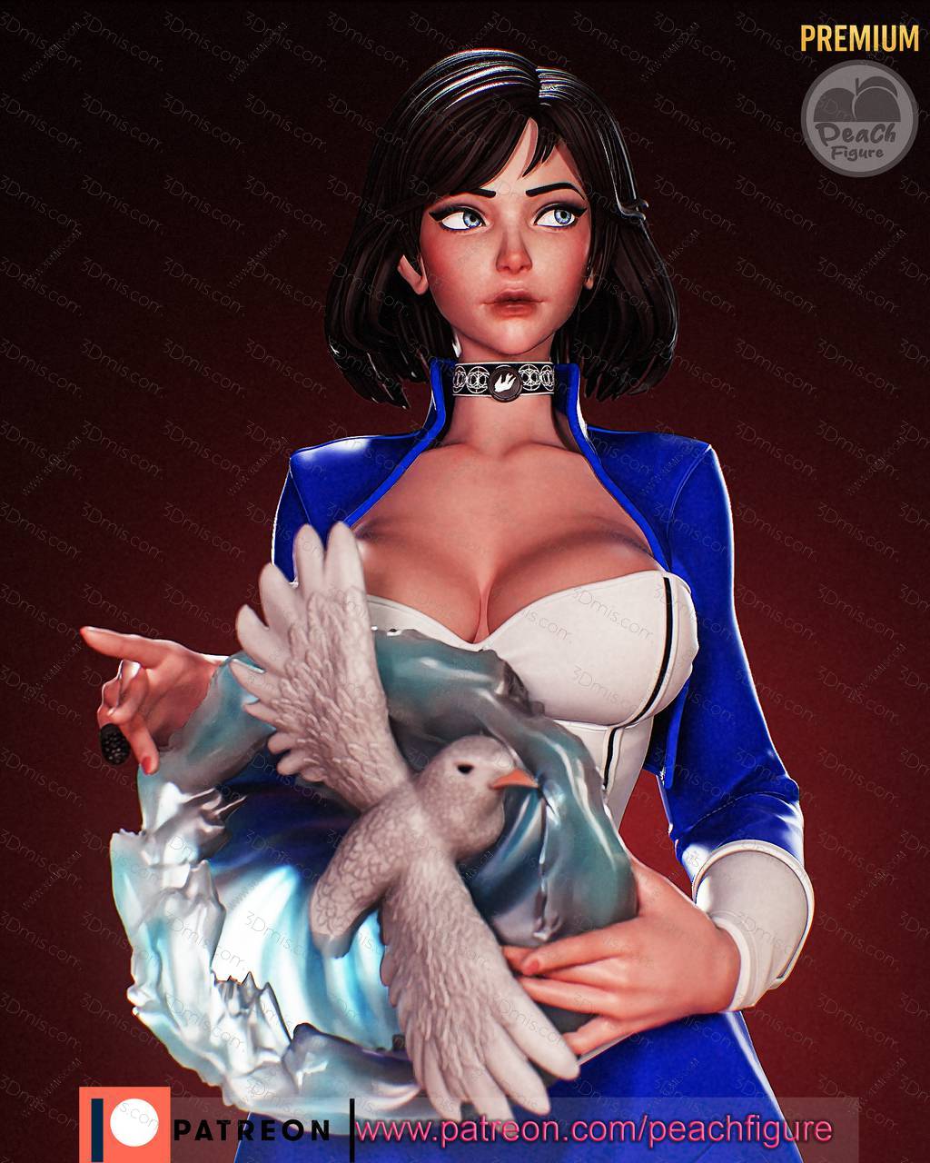 P站图纸印象馆 Peach Figure 生化奇兵 伊丽莎白 Peach Figure 生化奇兵 伊丽莎白