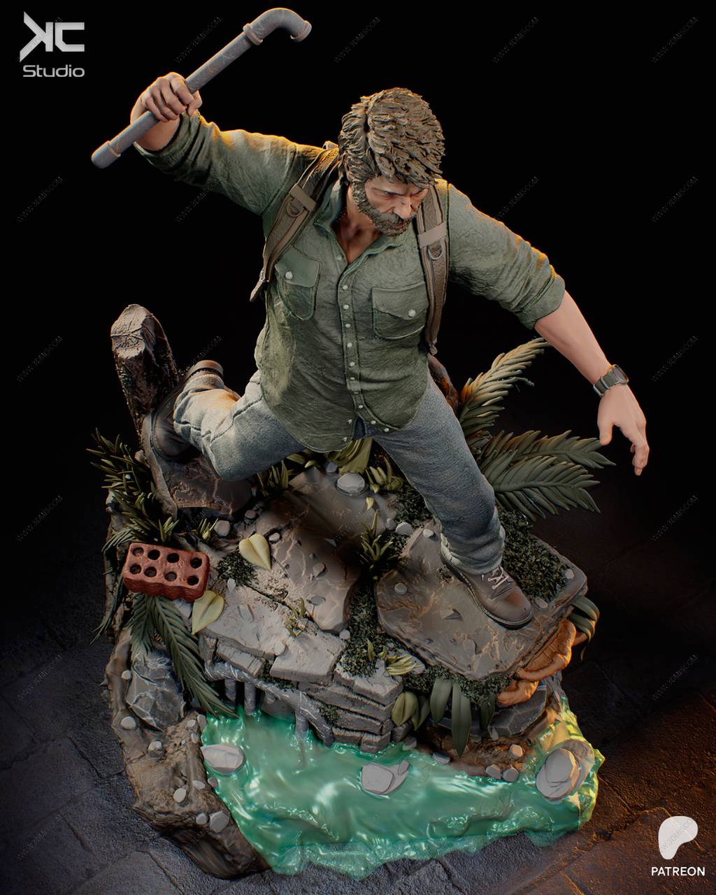 P站图纸印象馆 KcStudio 最后的生还者 乔尔·米勒 KcStudio 最后的生还者 乔尔·米勒